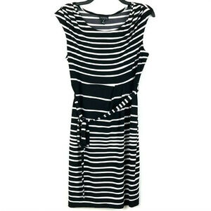 𝅺En Focus Studio Women Print Sleeveless Dress Size 8